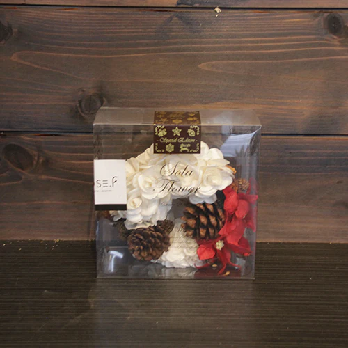 	ソラフラワーリースポインセチア	